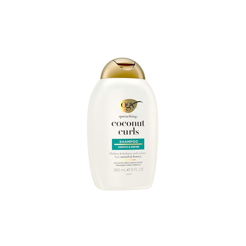 OGX, Shampoo de Coco para Rizos, 385 ml