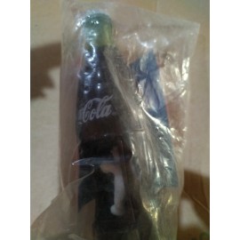 Burger King Coca Cola Burger King Wind Up Coke Bottle with spinning Polar Bear Vintage T20