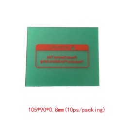 Unifizz Welding Helmet Cover Lens Outside Protective Lens Filter Covers 105 x 90 x 0.8mm Replacement Lens Clear Cover Lens for Solar Auto Darkening Welding Helmet 10 PCS