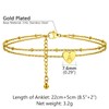 PROSTEEL Gold Plated Beach Foot Chain Jewelry