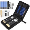 Lrocotanc Rofessionelle Drawing Sets 33 Pieces Sketching Pencils Drawing Pencils
