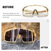 SCVCN Photochromic Cycling Glasses Sports Sunglasses Clear Men Women Bicycle
