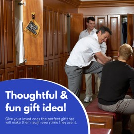 Funny Gifts for Men, Gag Golf Towel- Funny Golf Towel with 4 Unique Golfing Stickers - Unique Golf Gifts for Men for Cool Golf Stocking Stuffer for Christmas, Birthday
