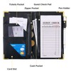 Lemmeko Server Book, PU Leather Server Books for Waitress with
