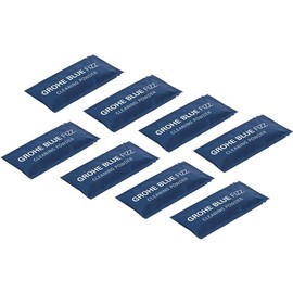 GROHE Blue Fizz 41252000 Cleaning Powder Set (8 x 35 g, Less than 5% Non-Ionised Surfactants, Compatible with the Grohe Blue Fizz Water Carbonator)