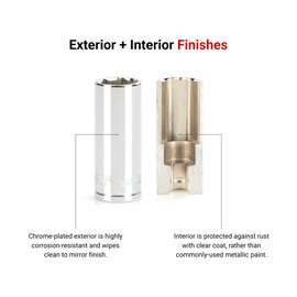 TEKTON 1/4 Inch Drive x 13 mm Deep 6-Point Socket | SHD03113