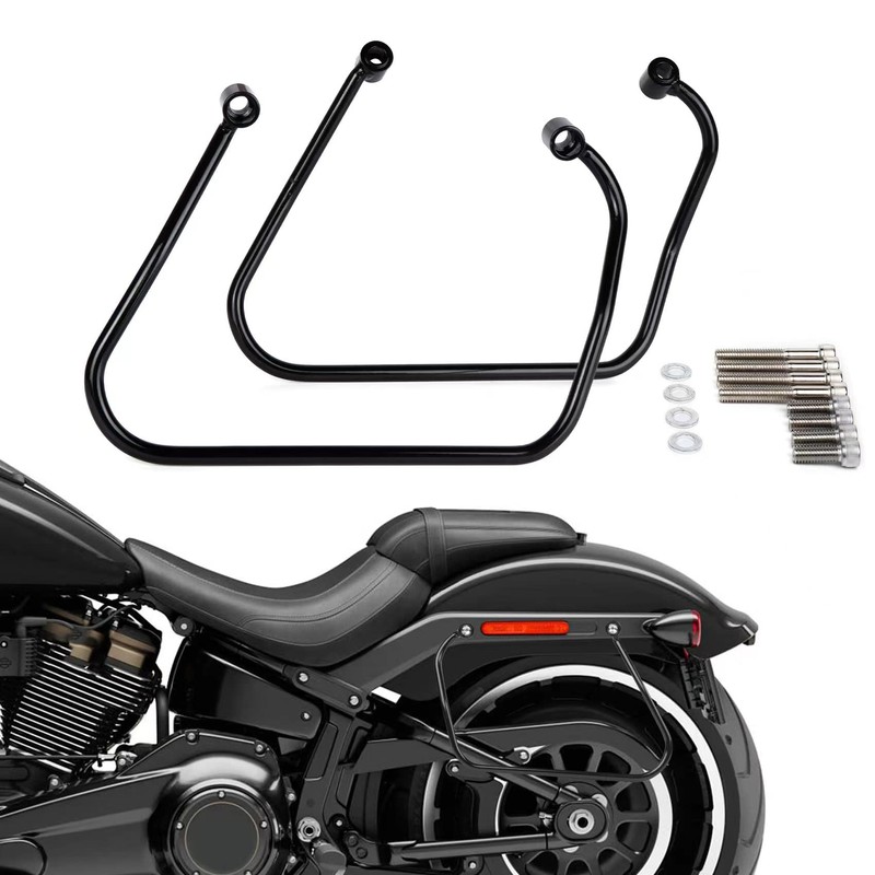 VPZMT Saddlebags Support Bracket Mount Rack Kit Fits for Harley
