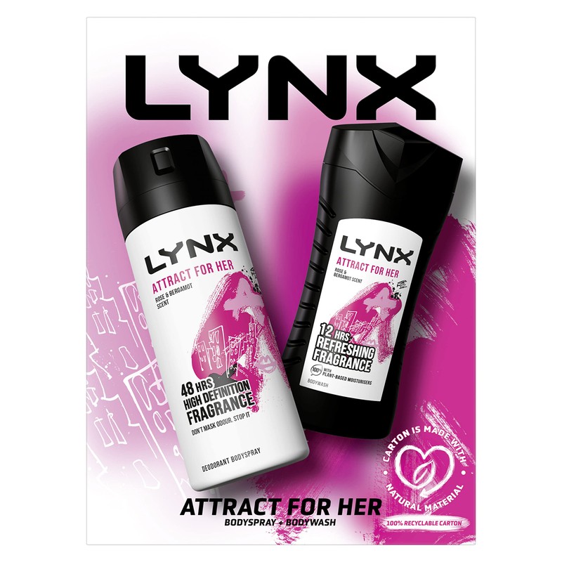 Lynx Attract for Her Duo Gift Set