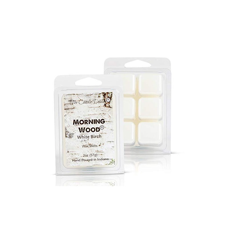 Morning Wood - Funny- White Birch Scented Wax Melt -