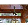 Maydahui Wind Chime Bell Summer Eiffel Tower Metal Indoor Outdoor