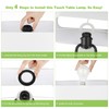 Bedside Touch Control Table Lamp with Dual USB Charging Ports