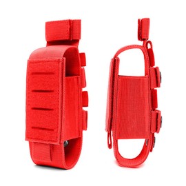 TQ Pouch Holder Molle Toutniquet Pouch Red Tactical Trauma Medical Shear Pouch Holster