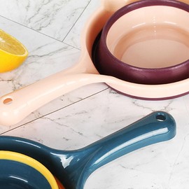 Foldable Water Ladle Long Handle Dipper Spoons with Hanging Kitchen Accessories for Kitchen Bathroom Outdoor