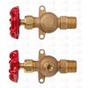 DUCO® HVAC 3/8" NPT BOILER SIGHT GAUGE GLASS COMPLETE SET