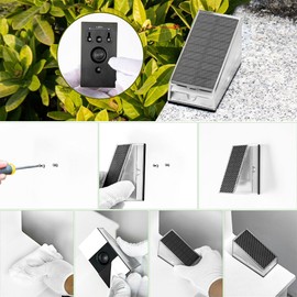 4 Pack Solar Fence Lights Outdoor, 11 Lighting Modes, Waterproof IP65, Auto On/Off, 2-in-1 Wall & Step Lights for Porch, Patio, Walkway, Stairs – Easy Install