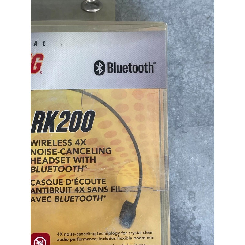 RoadKing Road King RK200 Bluetooth Wireless Noise Cancelling Headset -