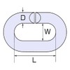 Himejiya C-6 Stainless Steel C-Can #6 (Nominal, 0.2 inch (6