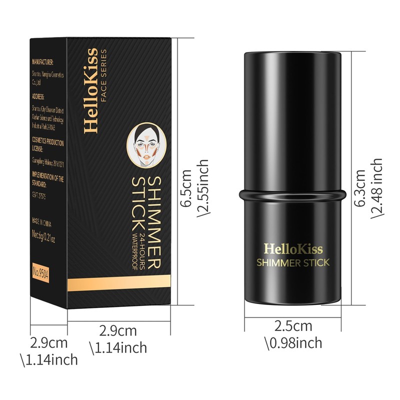 Blush Highlight Pencil Lighten Shadow 3D Face Stick (9# Shadows,