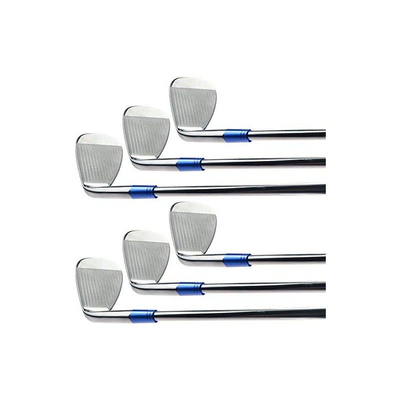 ZDSFSD 12Pcs/Pack Golf Ferrules .370 Aluminum 25mm for Irons Shafts