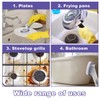 14pcs Dish Wand Sponge Refills, Non-Scratch Washing Up Wand Replacement