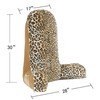 Home Soft Things Leopard Printed Bedrest Reading Pillow, Lounger Backrest