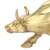 Wall Street Copper Bull Brass Animal Statue Artwork Desktop Decoration