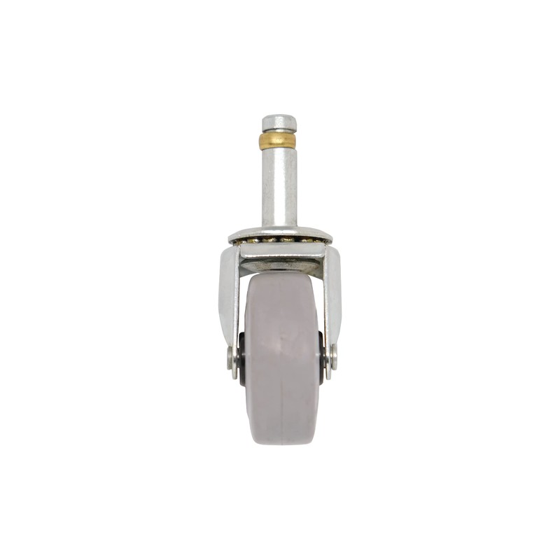 Shepherd Hardware 9790 2-Inch Swivel Stem Caster, Rubber Wheel, 7/16-Inch