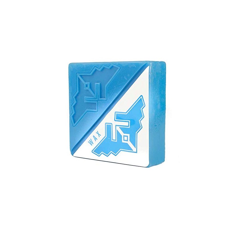 Fracture Wings Skateboard Wax, blue