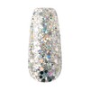 Kiss Gel Fantasy Collection 24 Count Black/Sparkle Long Length