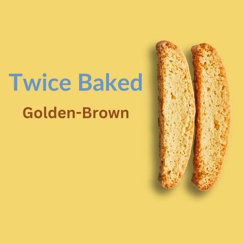 DeLallo Lemon Biscottini Cookies, Mini Size, (2 Pack), Authentic Italian