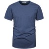 VEIISAR Crew Neck Tees Premium Men's T-Shirts - Soft and