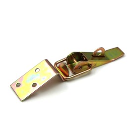 Pack of 4 Hasp Box Locks, Stainless Steel Hasp, Box Clasp, Suitable for Boxes, Cabinets, Boxes (Iron)