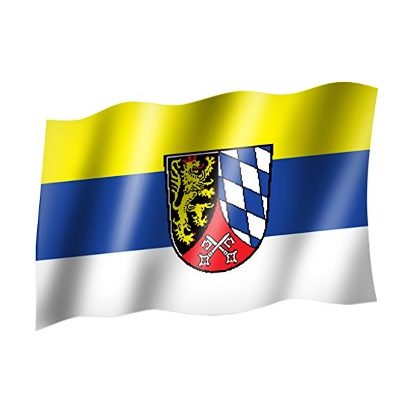 OBERPFALZ Shield Plate Flag Flag State or Flag / Hissflagge