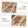 Outanaya 2pcs Portable Stainless Steel BBQ Skewers for Outdoor Grilling