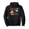 Book Reading Cute Frog Design Leap Into Reading Pullover Hoodie