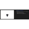 Studio Ocean Mark Handle Knob HN AC30/S(22) Dark Silver (D/SILVER)