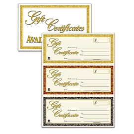 Adams Gift Certificates, Laser/Inkjet Compatible, 3-Up, 30 per Pack with Envelopes (GFTLZ) … (3 Pack)