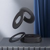 Drenky Washers M6.25 Pieces Large Stainless Steel A2 V2A Black