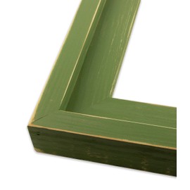 The Rusty Roof-Distressed Farmhouse Leafy Green-Solid Wood Picture Frame-5x7