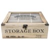 ToCi Tea Box Natural Wood Tea Box Tea Bag Storage