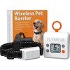FLYSPEAR Wireless Pet Barrier - Rechargeable Indoor Barrier with 6