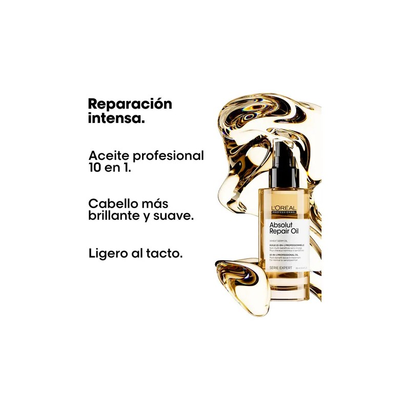 Aceite 10 en 1 LOral Professionnel Absolut Repair 90ml
