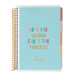 Erin Condren Coiled A5 Planner - Goal Setting, Featuring Goal-setting Tips and Advice, Goal-tracking Spreads, To-do Lists for Action Steps, and More. Boost Productivity
