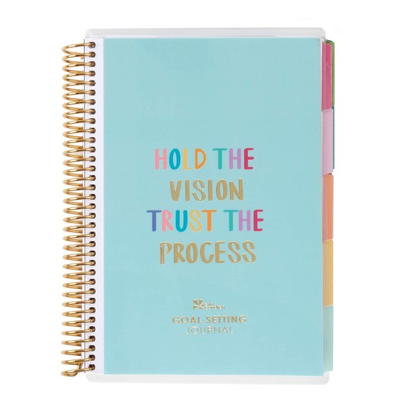 Erin Condren Coiled A5 Planner - Goal Setting, Featuring Goal-setting