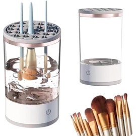 Limpiador Eléctrico de Brochas de Maquillaje,Limpiador Automática de Brochas de Maquillaje para Eliminar la Suciedad y los Residuos, grandes regalos para esposa y novia