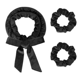 Yamlnke Heatless Hair Curling Headband, Soft Ribbon Wrap for Long Hair, Overnight Styling