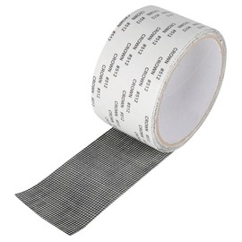 JacobsParts Window Screen Repair Patch Adhesive Fiberglass Mesh Hole Repair Tape 2" 6.5ft (Black)