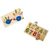 Edufun – Ef 10080/12075 – Set of 2 Wooden Puzzles