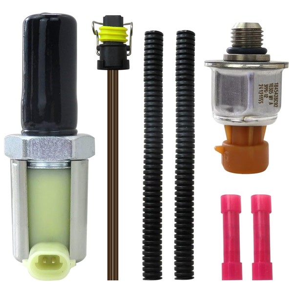 Upgrade 1846057C1 Fuel Pressure Regulator Valve w/ICP Sensor Pigtails for