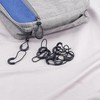 20pcs Black U Shape Zipper Pulls, Universal Replacement Cord for
